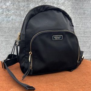 Kate Spade - Black Nylon Backpack $65
